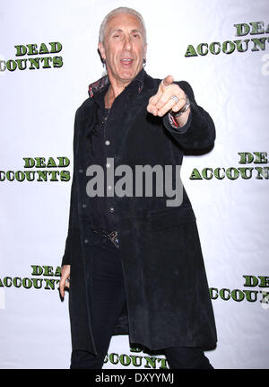 Premiere del 'Dead conti" al Music Box Theatre dotato di: Dee Snider dove: New York City NY USA quando: 29 Nov 2012 Foto Stock