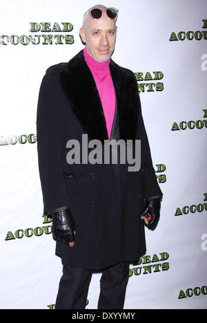 Premiere del 'Dead conti" al Music Box Theatre dotato di: Robert Verdi dove: New York City NY USA quando: 29 Nov 2012 Foto Stock