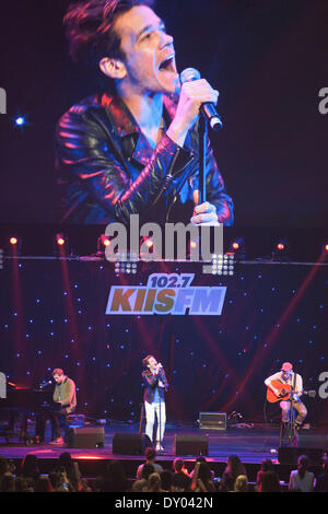 KIIS FM 2012 Jingle Palla al Nokia Theater L.A. Vivere con: divertimento Dove: Los Angeles California USA quando: 03 Dic 2012 Foto Stock