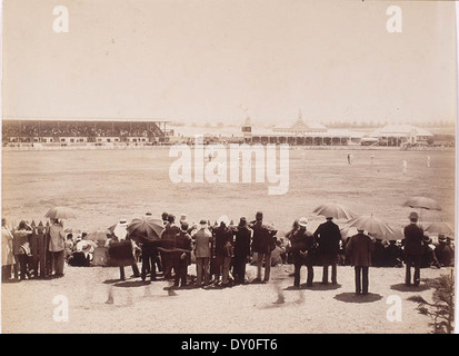 Inghilterra v. Australia partita di cricket al Sydney Cricket Ground, gennaio 27 1883 / dal fotografo sconosciuto Foto Stock