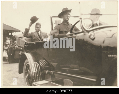 Il Principe di Galles in Sydney, 1920 / Sam il cofano Foto Stock