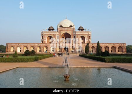 India, Asia del Sud. La Humayan tomba in New Delhi Foto Stock