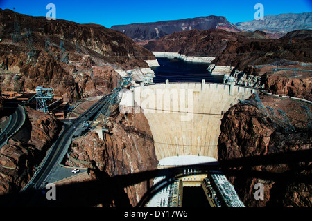 La diga di Hoover Boulder City Nevada Stati Uniti d'America. La diga di Hoover Foto Stock