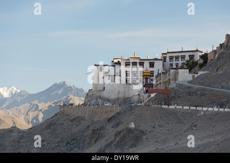 Spituk, Ladakh, Jammu e Kashmir, India, Asia del Sud. Spituk gompa, situato a 8 km a est di Leh Foto Stock