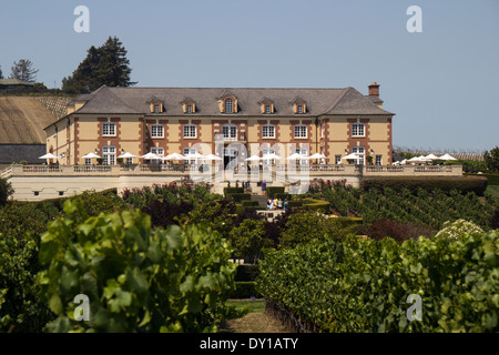 Domaine Carneros winery, Napa, CALIFORNIA, STATI UNITI D'AMERICA Foto Stock