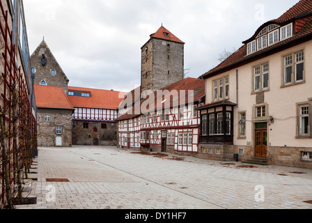 Università di Hildesheim , scienze culturali e comunicazione estetico, Dominio Marienburg, Hildesheim, Bassa Sassonia, Germania Foto Stock