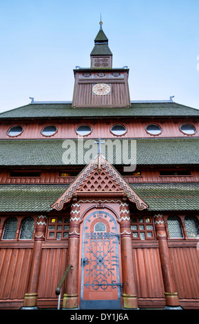 I Protestanti Gustav Adolf doga Chiesa, Hahnenklee, regione Harz, Germania, Europa Foto Stock