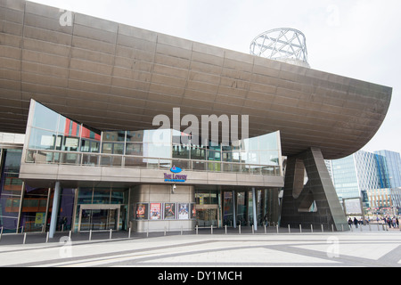 Il Lowry Art e un centro di intrattenimento Salford Quays, Manchester Inghilterra England Regno Unito Foto Stock