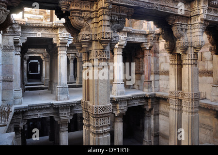 India, Gujarat, Ahmedabad, Swaminarayan Akshardham tempio Foto Stock