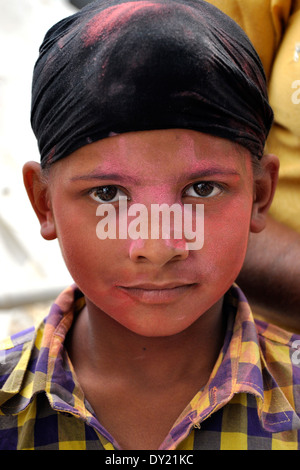 India, Punjab, Anandpur Sahib, Hola Mohalla festival Foto Stock