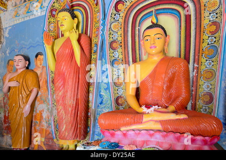 Anuradhapura, Sri Lanka. Isurumuniya Vihara tempio di roccia Foto Stock