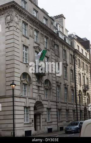 L'ambasciata algerina in Riding House Street, Londra. Foto Stock