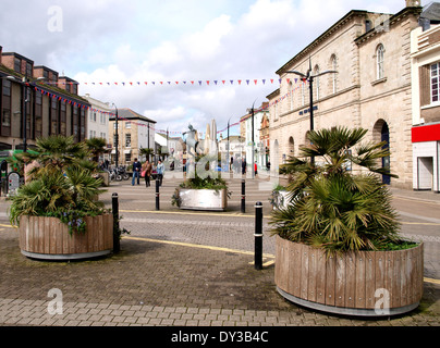 Truro city centre, Cornwall, Regno Unito Foto Stock