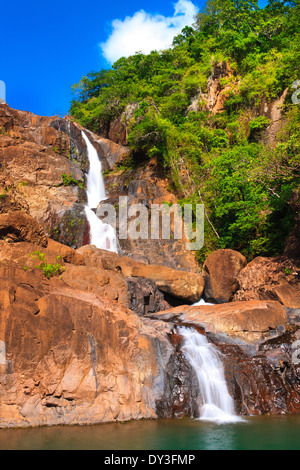 Le belle cascate Chorro El Cano (Las Cascadas de Ola), Cocle Affitto provincia, Repubblica di Panama. Foto Stock