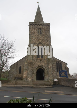 La chiesa parrocchiale di Santa Maria vergine , Brading, Isola di Wight Foto Stock