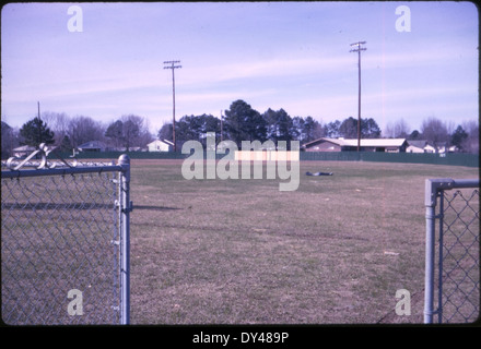 Una vista panoramica del centro di Jackson, Mississippi, circa 1914. L'immagine mostra la città dei primi anni del XX secolo con le sue strade, gli edifici e i metodi di trasporto. Foto Stock