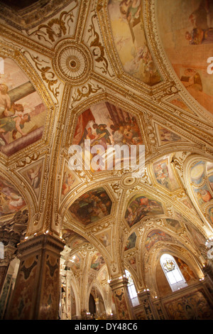 La Cripta di Sant'Andrea, nella Cattedrale di Amalfi, Amalfi, Italia Foto Stock