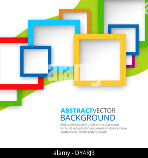 Abstract Background piazze Foto Stock