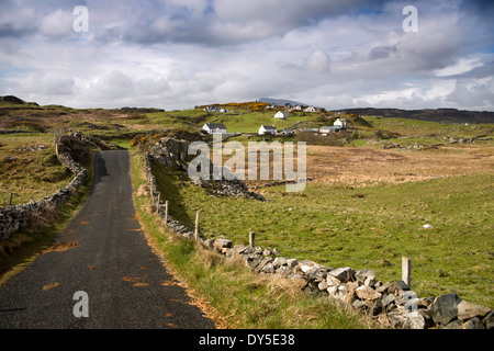 Irlanda, Co Donegal, Marble Hill, strada per Dunfanaghy Foto Stock