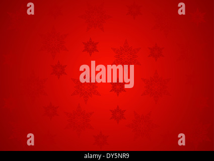 Seamless pattern rosso per Natale e Anno Nuovo Foto Stock