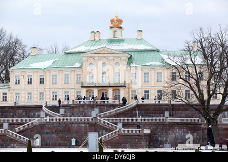 Grandi Oranienbaum o il Palazzo Mensikov in Orienbaum cityin distretto di Leningrado, Russia Foto Stock