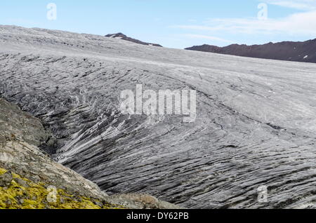 Skalafellsjokull, Vatnajokull National Park, Islanda, regioni polari Foto Stock