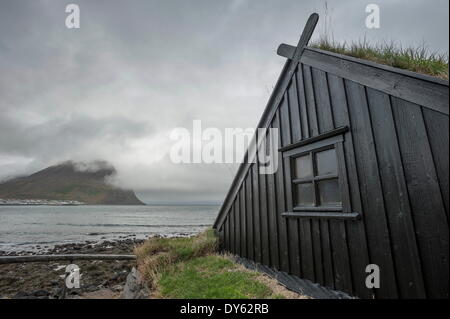 Museo Osvor, Bolungarvik, West fiordi, Islanda, regioni polari Foto Stock