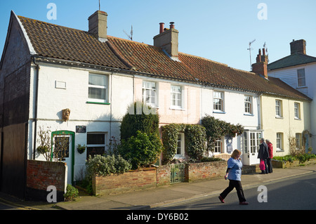 Alloggiamento, Aldeburgh, Suffolk, Regno Unito. Foto Stock