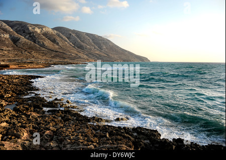 Seascape in un'isola del Mediterraneo Foto Stock