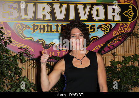 Superstite: Filippine Finale e riunione presso la CBS Studios - ArrivalsFeaturing: Denise Stapley dove: Los Angeles California United StatesWhen: 16 Dic 2012 Foto Stock