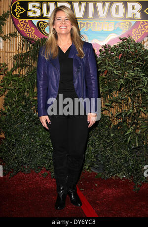 Superstite: Filippine Finale e riunione presso la CBS Studios - ArrivalsFeaturing: Lisa Whelchel dove: Los Angeles California United StatesWhen: 16 Dic 2012 Foto Stock