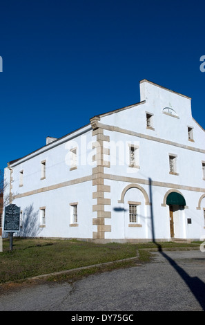 Old Lancaster County Gaol Lancaster SC USA Foto Stock