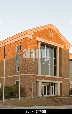 Tribunale della contea di Lancaster, Carolina del Sud, USA Foto Stock