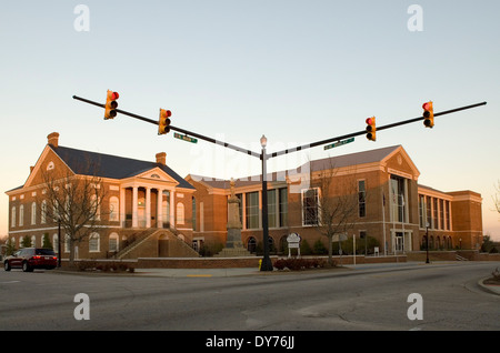 Tribunale della contea di Lancaster, Carolina del Sud, USA Foto Stock
