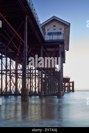 Penarth Pier, Pier dell'anno 2014, nel Galles del Sud, Wales, Regno Unito Foto Stock