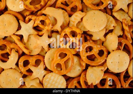 cracker misto Foto Stock