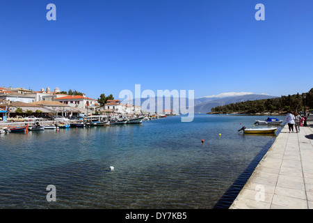 Grecia FOCHIDA Golfo Corinthian galaxidi Foto Stock