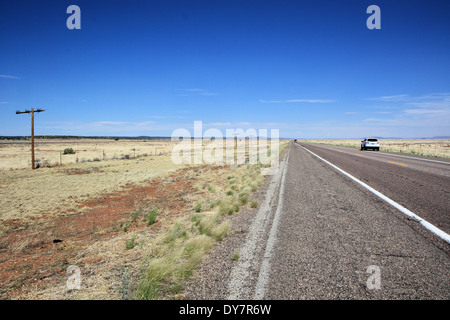 Sulla strada, Arizona, Stati Uniti d'America Foto Stock