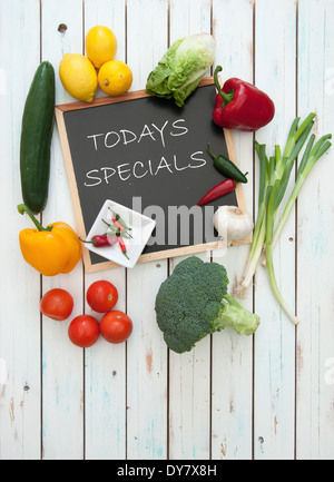 Odierni specials Foto Stock