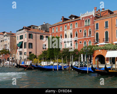 Canale Grande, Venezia, Italia Foto Stock