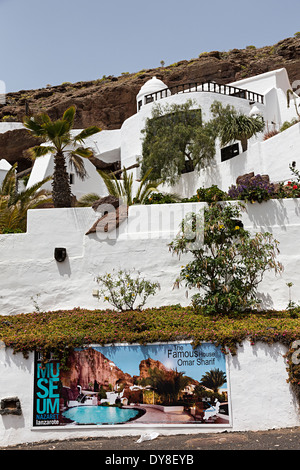 Lagomar, Omar Sharif's house, Oasis de Nazaret, Lanzarote, Isole Canarie, Spagna Foto Stock