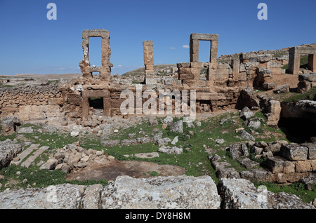 Città tardo romana di Shuayb, Monti Tek Tek, provincia di Sanliurfa, Turchia sud-orientale Foto Stock