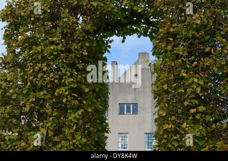 Hill House in Helensburgh, progettata da Charles Rennie Mackintosh Foto Stock