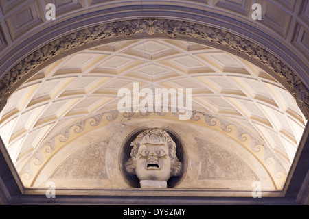 Archivio, galleria di scultura romana, Museo del Vaticano, Roma, Italia Foto Stock