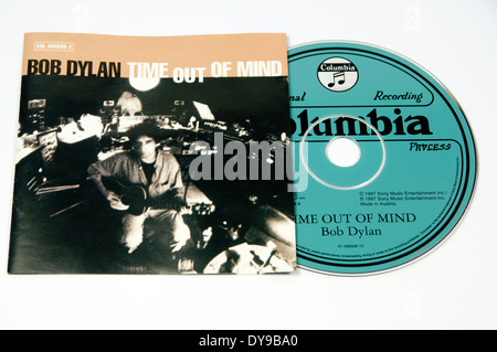 Bob Dylan fuori tempo di mente album. Foto Stock