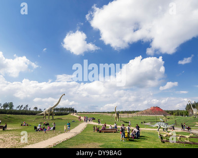 Wild Animal Park Germendorf, Brandeburgo, Germania Foto Stock