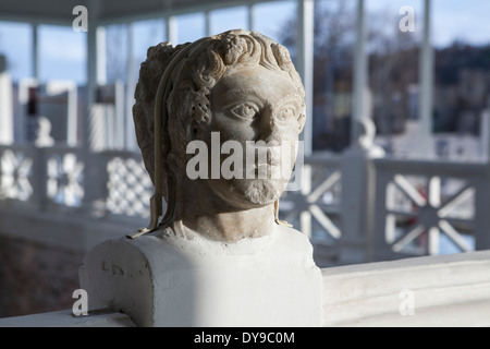 La scultura antica da villa romana, ARMIRA villa romana suburbana, southeastern Bulgaria Foto Stock