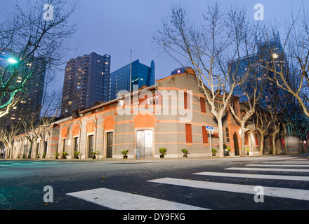 Museo del Primo Congresso nazionale del Partito Comunista Cinese a 76 Xingye Road, Huangpu District, Shanghai, Cina Foto Stock