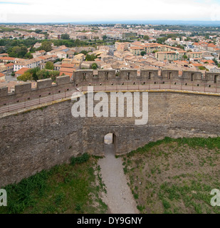 Cité di Carcassonne, Francia, Europa Foto Stock