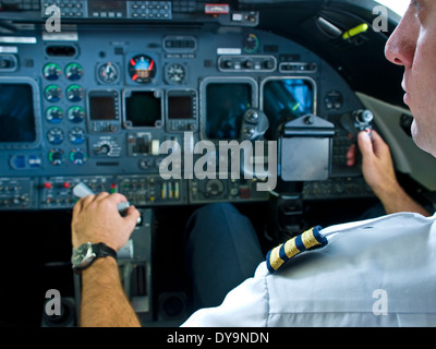 Cabina di guida Foto Stock